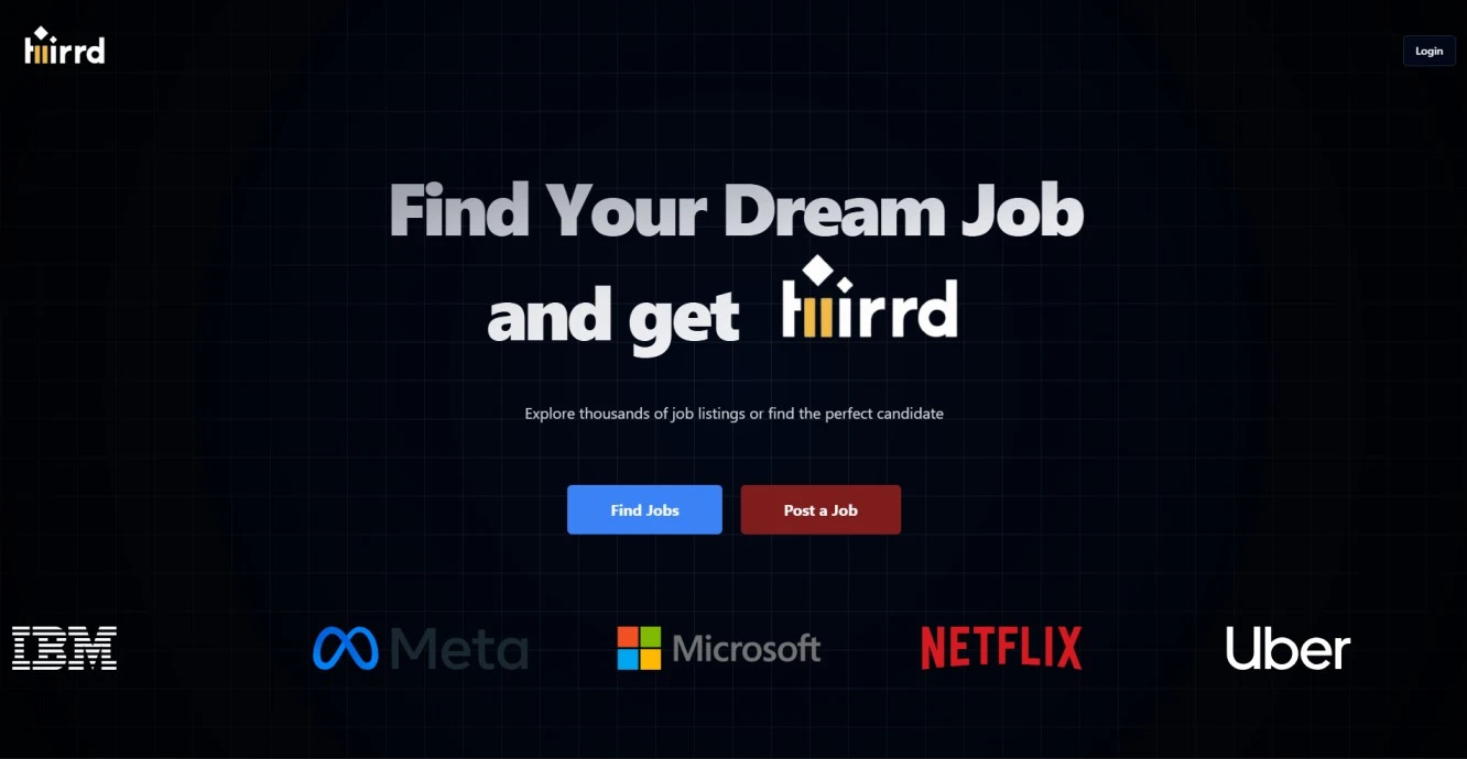 Hirrd Job Portal
