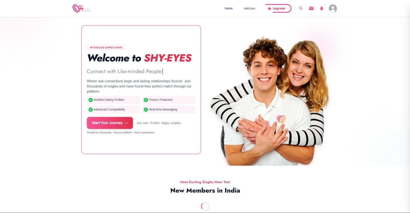 Shyeyes Dating Application